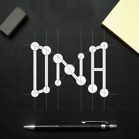 LogoDesign on Instagram: “Awesome design concept for DNA.⠀ .⠀ ⠀ You can check the letters (D, N and A) are designed in such a way that it forms the shape of DNA.⠀ ⠀…” Dna Logo, Social Media Advertising Design, Letter D, Logo Food, Advertising Design, Logo Design Inspiration, Letter Logo, Concept Design, Manchester