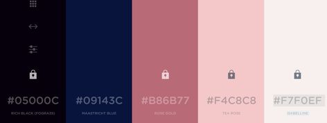 Blue Black Pink Color Palette, Dark Blue Pink Color Palette, Black White Blue Pink Color Scheme, Pink Blue Pallette, Dark Blue And Pink Color Palette, Dark Blue And Pink Bedroom, Pink And Black Color Palette, Photoshop Poster Tutorial, Light Pink Bedrooms