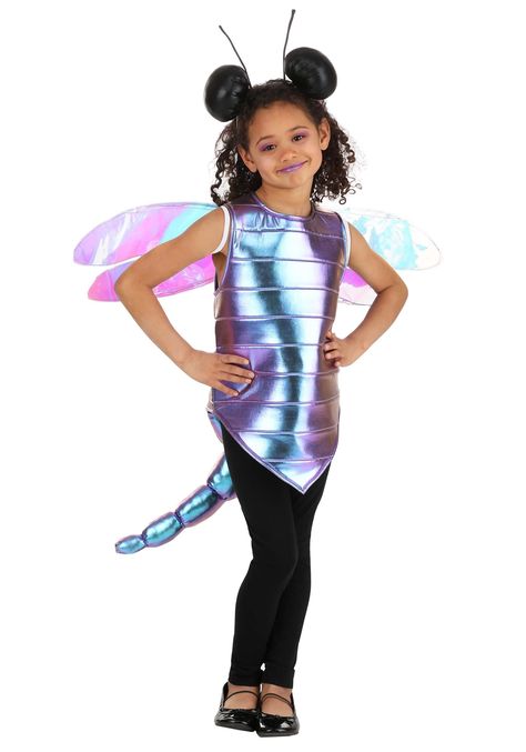 Dragonfly Costume, Bug Costume, Creepy Spider, Pink Tights, Dragonfly Wings, Costume For Kids, Animal Costumes, Plastic Headband, Beautiful Bugs