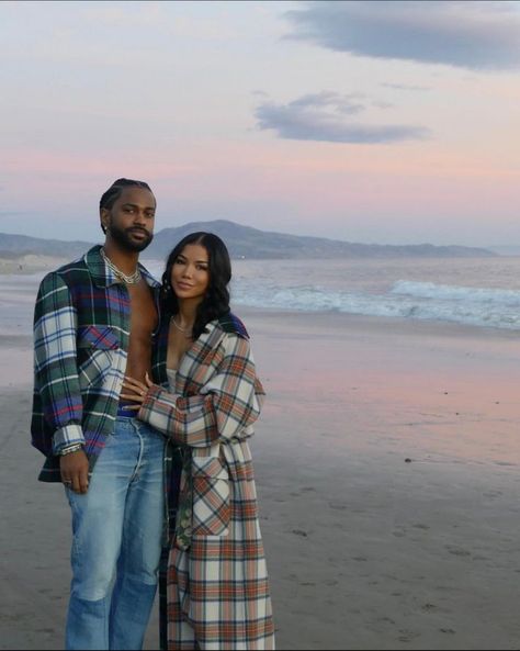 Jhene Aiko And Big Sean, Big Sean And Jhene, Couple Fits, Black Entertainment, Kylie Jenner Style, Jhene Aiko, Couples Vibe, Black Couples Goals, Big Sean