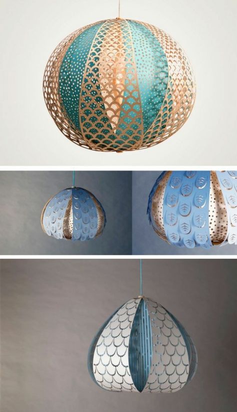 tischlampe kugel lampe papier basteln hängend Luminaria Diy, Laser Cut Lamps, Diy Luminaire, Paper Lantern Decor, Paper Lanterns Diy, Lampe Diy, Diy Lampe, Globe Lamps, Decor Ikea