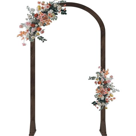 PRICES MAY VARY. Sturdy and Stable Structure Unique Wedding Arch DIY Decor Arch Multiple Applications Easy to Assemble Specification:Shape: Door Arch: Wood Suitable for: Both indoors and outdoors.Garden/Lawn/Backyard/Balcony/Courtyard/BeachWedding/Party/Birthday/Christmas/ThanksGivingDayWhy Choose Our Wedding Arch for Your Party Decorations1. Our backdrop stand, made of wood, is long-lasting and reusable with easier installation, stabler boards and base, smoother surface.2. We specialize in manu Wedding Arch Square, Arch For Wedding Ceremony, Wood Wedding Arches, Arch For Wedding, Wedding Party Proposal, Wooden Wedding Arches, Door Arch, Outdoor Wedding Party, Beach Forest