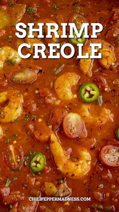 Shrimp Creole Recipe Louisiana Easy, Chicken And Shrimp Creole Recipe, Shrimp Creole Recipe Paula Deen, Shrimp Creole Recipe Louisiana, Creole Recipes Louisiana, Easy Creole Recipes, International Soups, Shrimp Creole Recipe Easy, Shrimp Creole Recipe