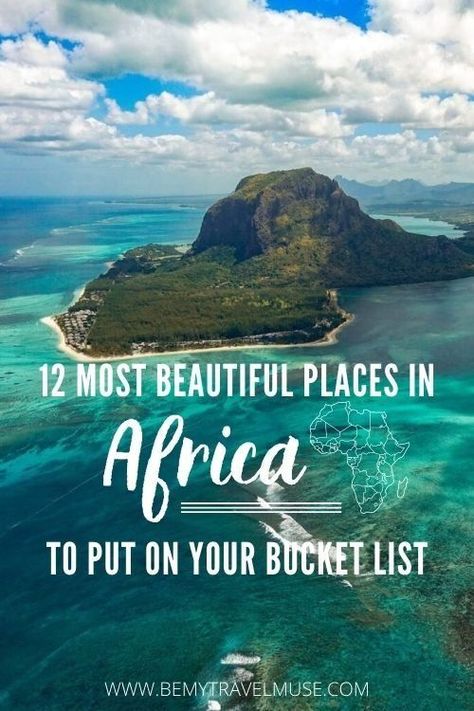 12 of the most beautiful places in Africa to put on your bucket list! You may not have heard of some of the destinations on the list before, so click to check them out and start planning an epic trip to Africa! #Africa #bucketListTravel Africa Travel Bucket List, African Places To Visit, Trip To South Africa, South African Vacation, Best Places To Travel In Africa, African Travel Destinations, Africa Travel Destinations, Africa Travel Aesthetic, Places To Travel In Africa