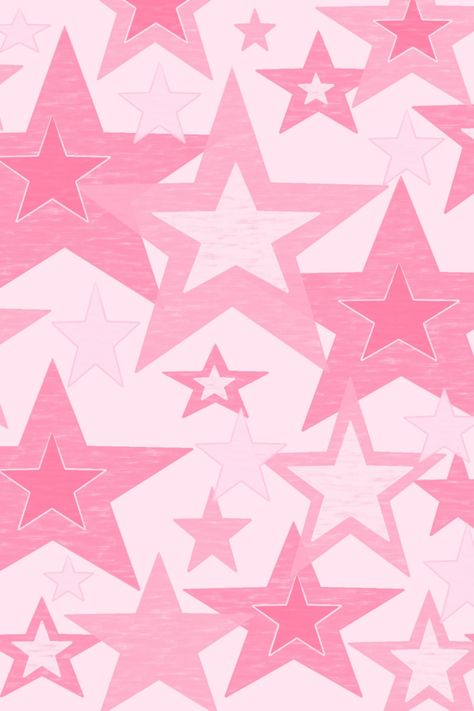 Stars Wall Art Poster | Pink Star Pattern Art| Prints | Minimalist Wall Art | Modern Home Decor Pink Star Background, Chapell Roan, Stars Wall Art, Pink Bg, Art Prints Minimalist, Pink Scrapbook, Hot Pink Wallpaper, Pink Wallpapers, Wallpaper Hp