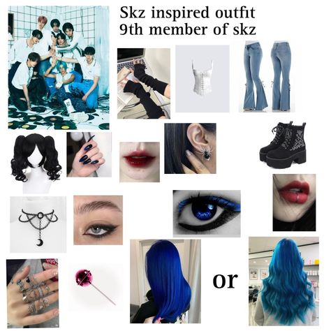 #straykids #skz #skz9thmember #outfit #inspiredoutfit Skz 9th Member Outfits Girl, Skz Inspired Outfit, Skz 9th Member Outfit, Skz 9th Member, Stray Kids Outfits, Kpop Fits, Kpop Concert Outfit, Concert Outfits, Concert Fits