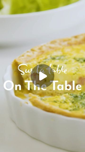 Sur La Table on Instagram: "On The Table today: A decadent quiche complete with leeks, parmesan and ham in a buttery, flaky crust. @merediththechef teaches us a simple technique that can be applied to your own quiche du jour for any occasion. Get the recipe, watch the full video and shop at link in bio. #MakeMore #Quiche" Flaky Crust, Leeks, The Table, The Recipe, Parmesan, Link In Bio, Food And Drink, How To Apply, Canning