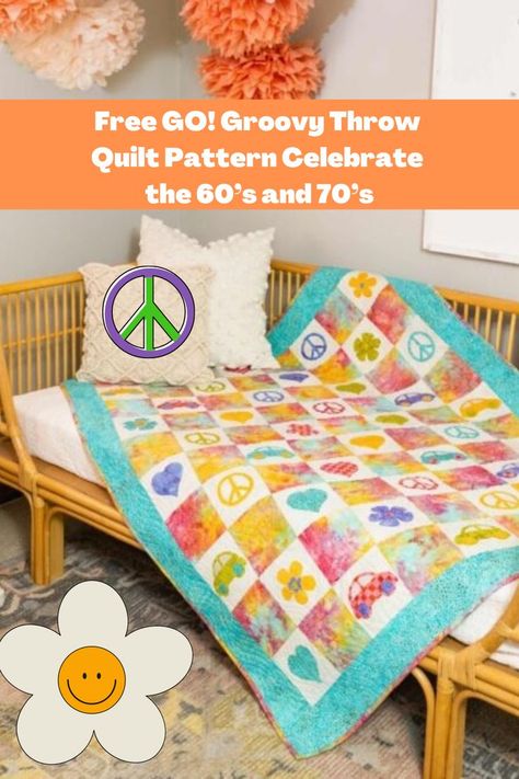 Quilting Patterns Easy, Throw Quilt Pattern, Ideas For Rooms, Free Quilting Patterns, Fabric For Quilting, Quilt Pattern Download, Easy Quilt, Easy Quilt Patterns, Patterns Fabric