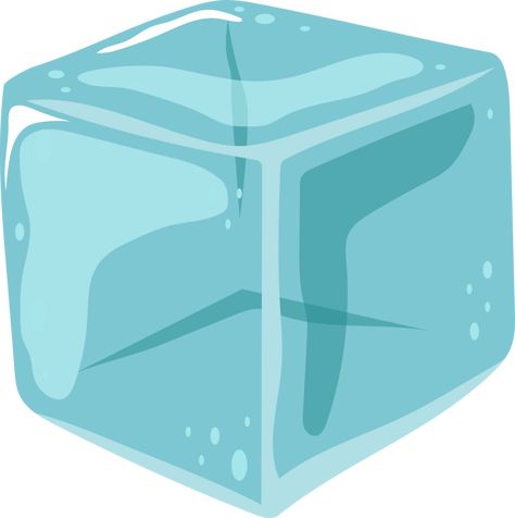 Ice Cube Clipart, Ice Cube Drawing, Ice Illustration, Misty From Pokemon, Clipart Design, Drawing Techniques, The Ice, Ice Cube, Free Png