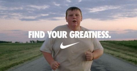 Ad Campaign deconstruction: Find Your Greatness (Nike) – The Pundit Social Cognitive Theory, Nike Campaign, Old Nikes, Nike Motivation, Nike Ad, Sports Article, Men’s Fitness, Training Motivation, Business Problems