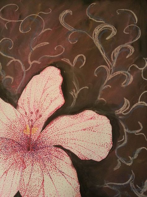 Pointillism flower Pointillism Flower, Pointilism Art, Point Art, Nothing But Flowers, Gcse Art, Metal Roof, Oil Pastel, Rapunzel, Floral Art