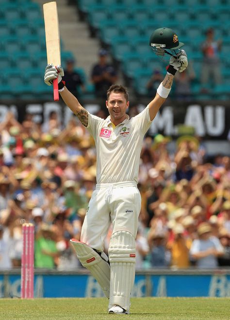 Michael Clarke Michael Clarke, Test Cricket, Hugh Jackman, Baseball Cards, Sports, Quick Saves