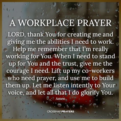 God At Work Quotes, Work As If Working For The Lord, God And Work Quotes, Prayers Needed Quotes, Prayers For My Workplace, Prayers For My Co Workers, When Work Is Overwhelming Quotes, Work Prayer Encouragement, Prayers For The Workplace