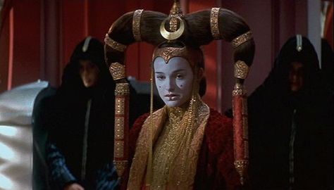 the Empress Princess Amidala, Padme Amidala Aesthetic, Amidala Aesthetic, Natalie Portman Star Wars, Star Wars Padme Amidala, Eiko Ishioka, Queen Amidala, Star Wars Padme, Anakin And Padme