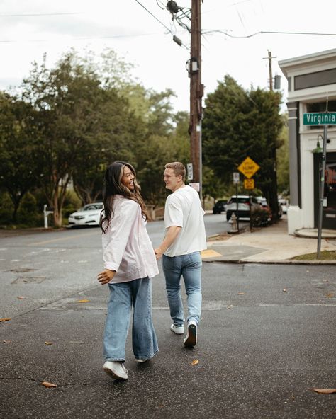 @annacahillphotography helped me live out my romantic coffee shop date photoshoot dreams 🪴☕️💖📸 #coffeeshopdate #pinterestinspo Coffee Prenup Ideas, Coffee Shop Engagement Photoshoot, Coffee Shop Couple Photoshoot, Coffee Shop Engagement Photos, Coffee Photoshoot Ideas, Coffee Date Photoshoot, Coffee Shop Engagement Shoot, Coffee Engagement Photos, Coffee Shop Photoshoot