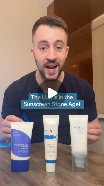 63K views · 3.9K likes | Mark Strom, MD, FAAD on Instagram: "We are basically living in the sunscreen Stone Age, because the US hasn’t approved a new sunscreen filter in 25 years. Many of our formulas lag behind those in Korea and Europe, and are more likely to sting the eyes, leave a white cast, and feel greasy.  I’ve never met anyone who didn’t love at least one of these Korean sunscreens - so here is how to choose the best one based on your skin type!  You can get 10% off any of these by using my discount code “SHOPDRMARK” at @stylevana_sv   Sunscreens discussed: @isntree Hyaluronic acid watery sun gel @round.lab Birch Juice Moisturizing Sunscreen @skin1004official Hyalu-cica sun serum @purito_official Daily Go-To Sunscreen  What are your favorites??  #kbeauty #sunscreenreview #dermatol Isntree Hyaluronic Acid Watery Sun Gel, Skin 1004 Sunscreen, Skin1004 Sunscreen, Round Lab Sunscreen, Watery Sun Gel, Best Drugstore Sunscreen, Sunscreen For Men, Sunscreen For Sensitive Skin, Korean Sunscreen