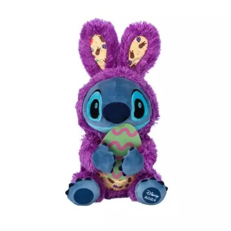 Everybody Needs Some Bunny to Love - Shop - Stitch Stuffed Animal, Lilo And Stitch 2002, Stitch Easter, Stitch Plush, Easter Plush, Easter Food, Cute Egg, Easter Bunny Plush, Fluffy Bunny