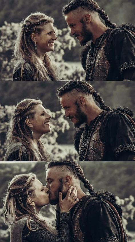 Ragnar Lothbrok Haircut, Ragnar And Lagertha, Lagertha Lothbrok, Disney Moana Art, Norse Mythology Tattoo, Viking Wallpaper, Viking Aesthetic, Nordic Wedding, Ragnar Lothbrok Vikings