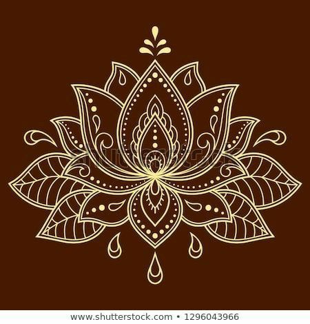 Lotus Flower Henna Tattoo, Tattoo Indian Style, Henna Lotus Tattoo, Lotus Flower Henna, Lotus Flower Embroidery, Lotusblume Tattoo, Mandala Lotus Flower, Lotus Flower Pattern, Lotus Drawing