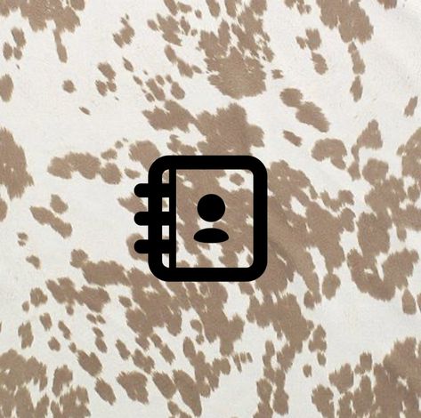 Cowhide Icons For Apps, Western Icons For Apps Phone, Western Phone Widgets, Western Phone Aesthetic, Western Iphone Icons, Cow Hide Wallpaper Iphone, Western Widget Ideas, Western Widget Icons, Cowhide Aesthetic