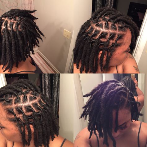 Loc method: 2 strand twist  Loc count: 76 Locs started: 10.19.17 10 months in @hunnibunnbunn on ig 2 Month Locs, 80 Locs Count, 40 Locs Count, Loc Count, Dreadlocks Journey, Female Locs, Loc Crown, Locs Goddess, 2 Strand Twist