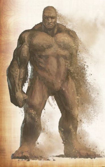 sand golem Sand Golem, Sand Creature, Clay Golem, Sand Monster, Sand Man, Pathfinder 2e, D D Monsters, Fantasy Role Playing, Heroic Fantasy