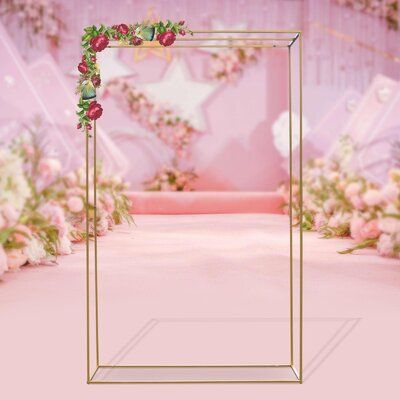 Pink gold wedding theme