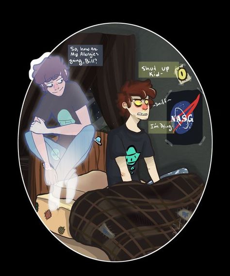 Disney Guys, Anime Gravity Falls, Dipper And Bill, Gravity Falls Crossover, Cartoons Disney, Bill X Dipper, Home Cartoon, Gravity Falls Dipper, Fall Memes