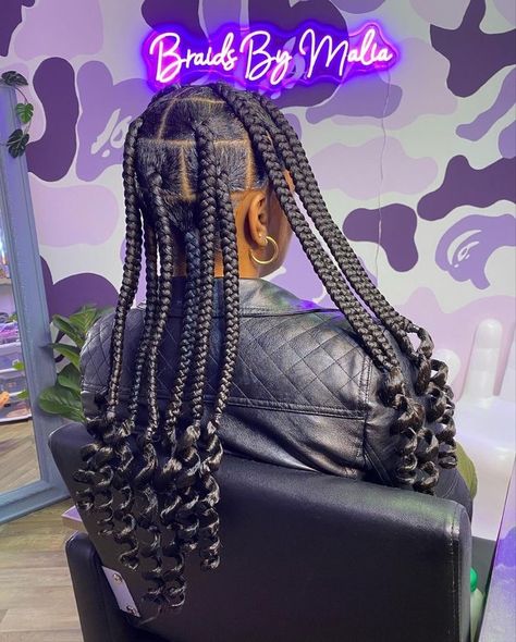 Summer Protective Hairstyles, Coi Leray Braids, Braids With Curly Ends, Latest Braided Hairstyles, Latest Hair Braids, Braids Knotless, Youtube Account, Coi Leray, Half Shaved Hair