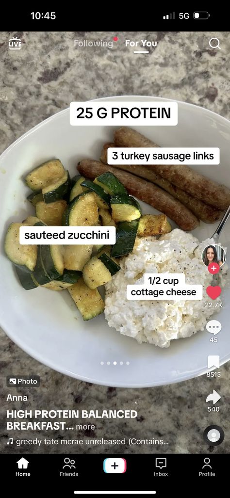 Sausage Link Recipes Breakfast, Sausage Links Recipes, Sausage Link Recipes, Zucchini Sausage, Sauteed Zucchini, Balanced Breakfast, Sausage Links, Turkey Sausage, Recipes Breakfast