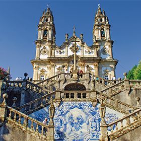 Santuário de Nossa Senhora dos Remédios Photo: Porto Convention & Visitors Bureau Porto Travel, Portuguese Culture, Portuguese Tiles, Visit Portugal, Portugal Travel, Spain And Portugal, Porto Portugal, Place Of Worship, Lisbon Portugal