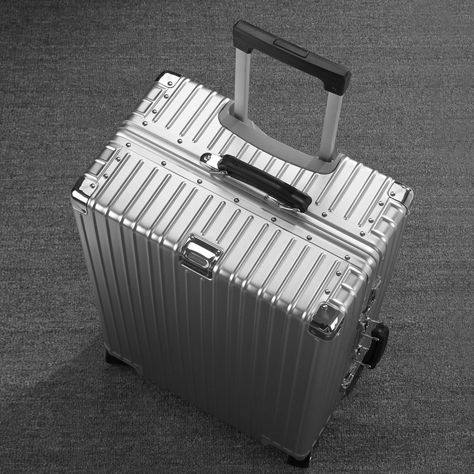 All Aluminum Magnesium Carry on Luggage Airline Approved, Hardside Carry on Suitcase with TSA Lock, Zipperless Luggage Checked Luggage Metal Rolling Luggage for Travel, Business - Walmart.com Zipperless Luggage, Metal Suitcase, Checked Luggage, Carry On Suitcase, Travel Business, Carry On Luggage, Travel Luggage, Carry On, Travel