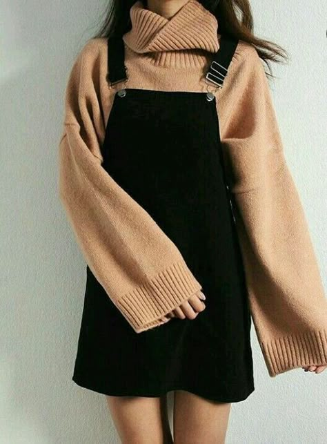 Moda Ulzzang, K Fashion, Pullover Outfit, Trending Fashion Outfits, Korean Fashion Trends, Ulzzang Fashion, 가을 패션, Kawaii Clothes, Korean Outfits