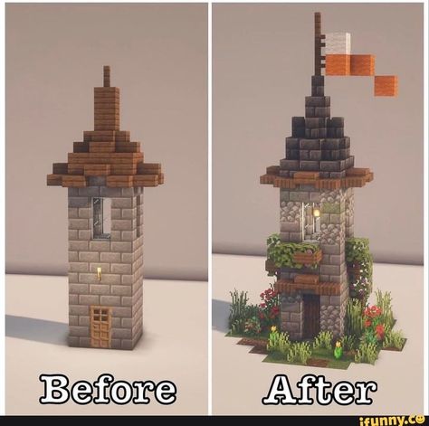 Minecraft Castle Designs, Minecraft Welten, Minecraft House Ideas, Case Minecraft, Minecraft Decoration, Minecraft Village, Rumah Minecraft Sederhana, Minecraft Structures, Minecraft Interior Design