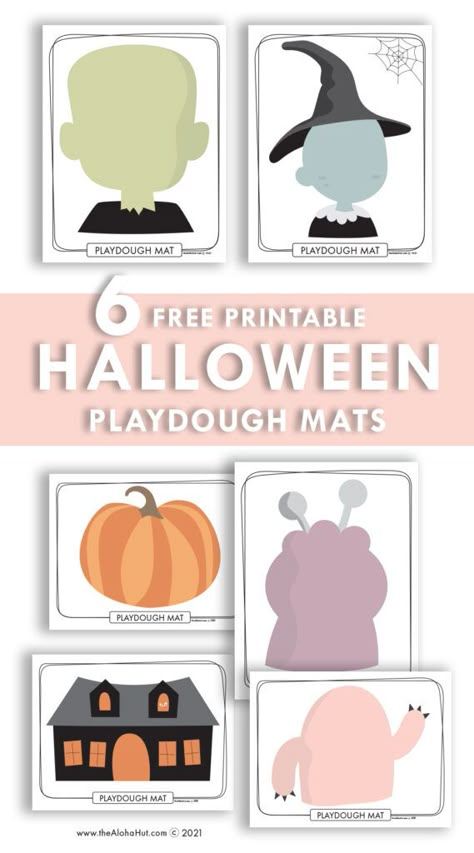 Holiday Playdough Mats, Halloween Play Dough Mats, Halloween Prek Activities Free, Free Halloween Playdough Mats, Halloween Lessons Preschool, Halloween Playdough Ideas, Halloween Play Doh Mats, Free Halloween Preschool Printables, Halloween Play Doh Ideas