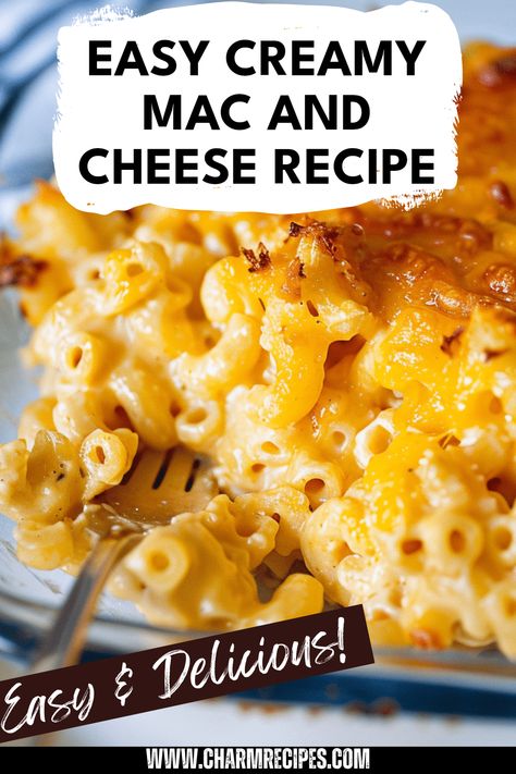 Get ready to enjoy the best homemade creamy mac and cheese that’s sure to please everyone. This recipe features ingredients you likely already have—simple, velvety cheese sauce complemented by soft, delicious pasta. Upgrade your stovetop mac and cheese with creamy goodness in just a few steps! It's perfect for family dinners, gatherings, or a cozy night in. Your loved ones will appreciate this classic comfort food, a favorite that brings joy to every meal. Prepare to impress with this forever favorite pasta dish you can whip up any night! Mac M Cheese Recipe, 4cheese Mac And Cheese, Homemade Mac And Cheese Recipe Oven, Recipe For Macaroni And Cheese, Cheese Sauce Recipe For Mac And Cheese, Clean Mac And Cheese, Mac And Cheese Recipe Without Cream, Easy Delicious Mac And Cheese Recipe, Homemade Mac And Cheese Recipe Creamy