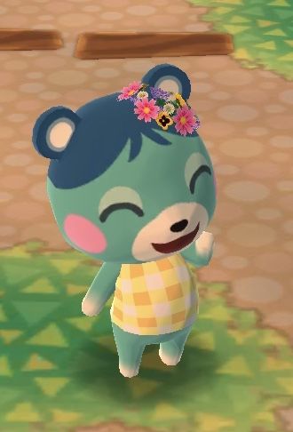 Blue Bear Animal Crossing, Animal Crossing Characters, Blue Bear, Japanese Names, Favourite Characters, Lil Baby, Bear Stuffed Animal, My Interests, Good Notes