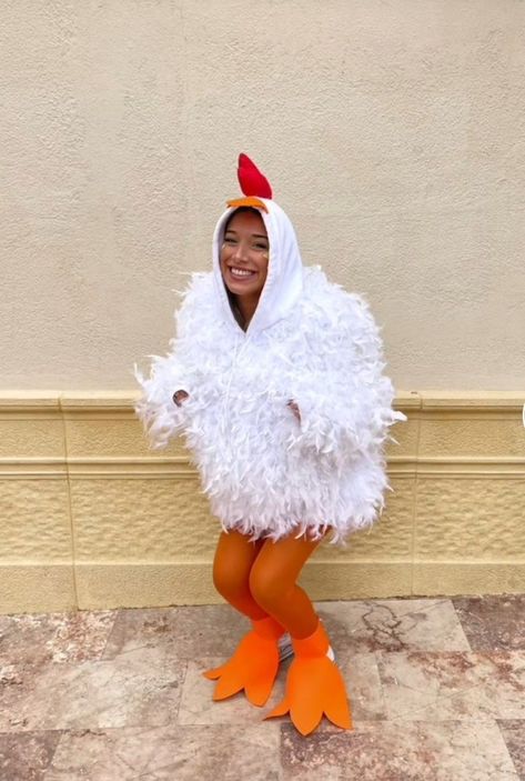 Animal Dress Up Adults, Cute Chicken Costume Women, Chicken Halloween Costume Women, Goose Costume Women, Chicken Costume Women's, Womens Chicken Costume, Diy Chicken Costume Women, Duck Costume For Women, Adult Chicken Costume