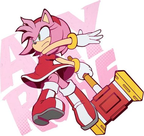 Amy Rose Pfp Y2k, Amy Icons Sonic, Amy Sonic Pfp, Amy Hedgehog, Sonic Channel Gallery, Amy Rose Pfp, Amy Pfp, Sonic Twitter, Amy Rose Fanart