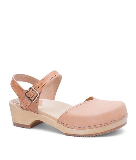 Sandgrens Swedish Wooden Low Heel Clog Sandals for Women | Saragasso >>> Click on the image for additional details. (This is an affiliate link) Sandgrens Clogs, Wardrobe Planner, Sanita Clogs, Sensible Shoes, Wooden Clogs, Clog Heels, Low Heel Sandals, Clog Sandals, Leather Clogs