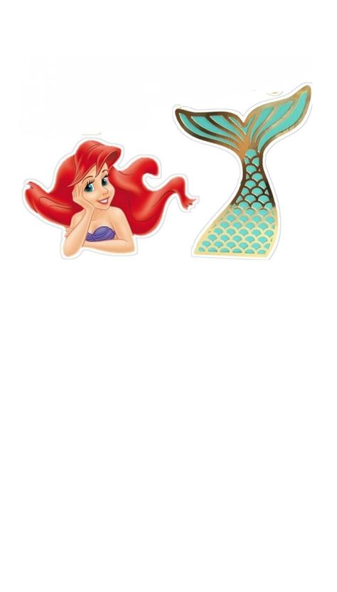 Ariel Cake Toppers, Mermaid Cupcake Toppers, Royal Icing Flowers, Mermaid Cupcakes, Mermaid Birthday Cakes, Mermaid Clipart, Mermaid Cake Topper, Icing Flowers, Ariel Mermaid