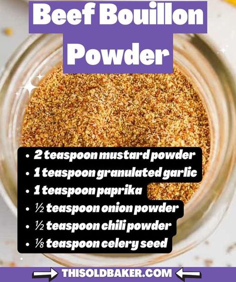 Homemade Beef Bullion Powder, Homemade Beef Bullion, Beef Boullion Powder Recipes, Beef Boullion Recipes, Beef Bullion Recipes, Homemade Beef Bouillon Powder, Diy Beef Bouillon Powder, Beef Bouillon Recipe, Boullion Recipe