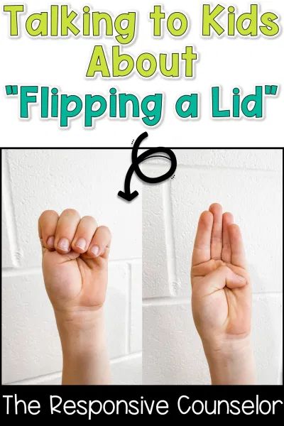 Teaching Kids About “Flipping Their Lids” - The Responsive Counselor Emotional Support Classroom, Whole Brain Child, Elementary School Counselor, School Counseling Lessons, Counseling Kids, Counseling Lessons, Behavior Interventions, Social Thinking, School Social Work