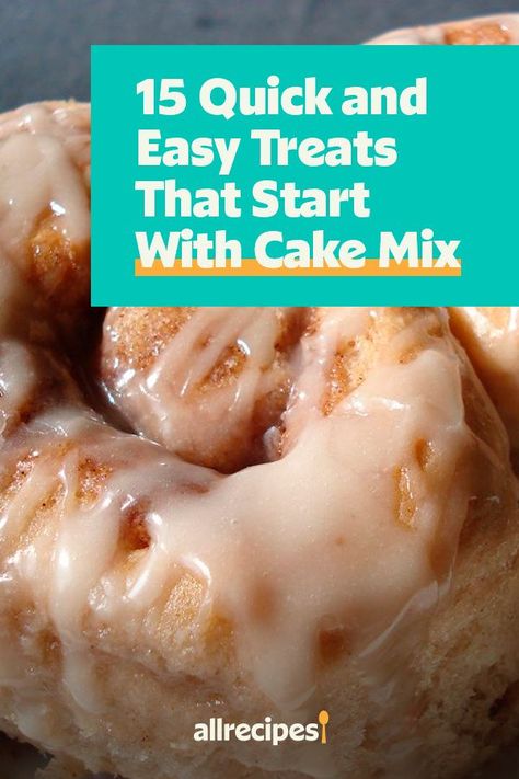 Easy Cake Mix Muffins, Recipes With Yellow Cake Mix Desserts, Cakemix Cupcakes White Cake Mixes, Recipes That Use Cake Mix Desserts, Breakfast Cake Mix Recipes, Cake Mix Crust Recipe, Quick Snack Cake Easy Recipes, Dessert Recipes With White Cake Mix Boxes, Cookie Recipes Made With Cake Mixes