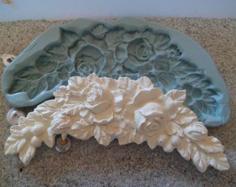 Real Size Sea Shells Ocean Fish Sea Horse Starfish Food Grade - Etsy Australia Prima Moulds, Rose Molds, Antique Wardrobe, Formy Silikonowe, Clay Molds, Plaster Crafts, Furniture Appliques, Chalk Paint Projects, 3d Decoupage