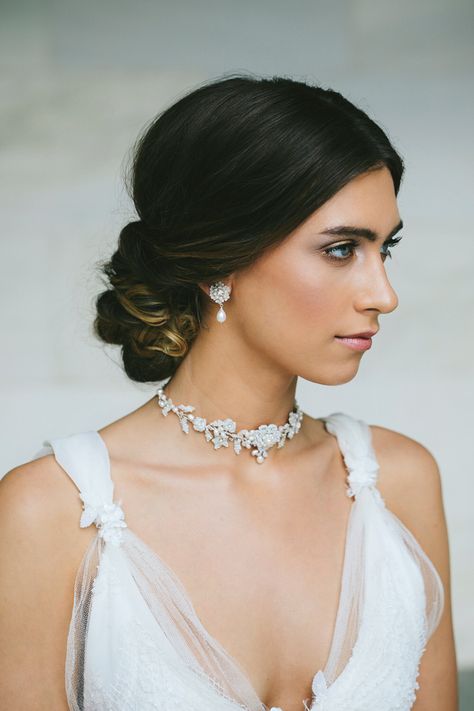 Wedding Choker Necklace, Earrings For Bride, Wedding Earrings Studs, Silver Bridal Earrings, Lace Choker Necklace, Vintage Wedding Jewelry, Wedding Studs, Backdrops Necklace, Wedding Bride Jewelry