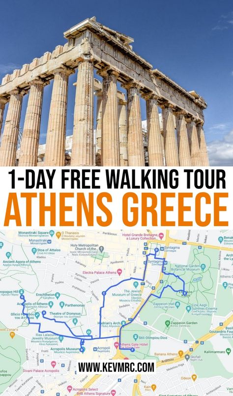 You have only a day to spend in Athens Greece? Here's the best way to spend 24 hours in the beautiful Greek capital city. athens 1 day itinerary | athens greece itinerary | athens greece travel guide | athens greece travel itinerary Greece Travel Itinerary, Athens Itinerary, Greek Cruise, Greece Cruise, Things To Do In Athens, Athens Travel, Greece Itinerary, Cheap Places To Travel, Greece Travel Guide