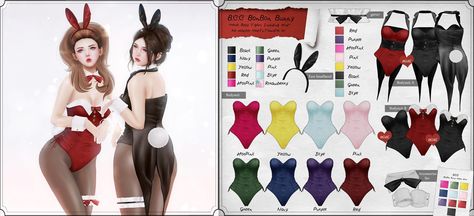 B.C.C | BonBon Bunny Coming to The Arcade - Sept 1st Join the facebook event here to be notified when it opens: https://www.facebook.com/events/881345558601225/ Fur Texture, Bunny Suit, Sims 4 Dresses, Bunny Outfit, Sims 4 Collections, Sims Hair, Sims 4 Mods Clothes, Facebook Event, Sims4 Cc