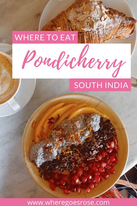 Pondicherry Shopping, Pondicherry India, Library Games, Germany City, India Travel Places, Breakfast Places, Indian Subcontinent, Delicious Coffee, Pondicherry