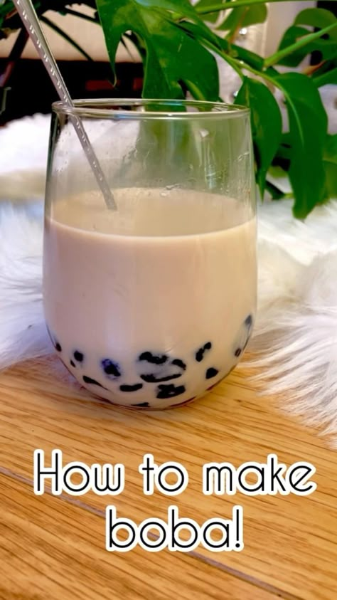 40min · 1 serving

 

Boba

1/4 cup sugar
 • 1/4 cup water
 • Drop of black food coloring 
 • after cooking boba, desired amount of sweetener (brown sugar or honey) How To Make Boba, Boba Recipe, Boba Tea Recipe, Bubble Tea Recipe, Black Food Coloring, Black Food, Fun Baking, Tasty Baking, Tea Recipe